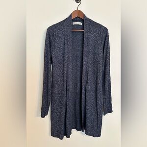 Abercrombie & Fitch Dark Gray Open Front Cardigan
